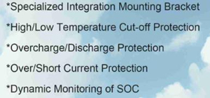 48v 50ah lithium iron phosphate Lifepo4 Battery For golf carts