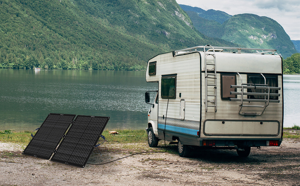 Foldable Solar Panel for Outdoor Camping RV Off-Grid